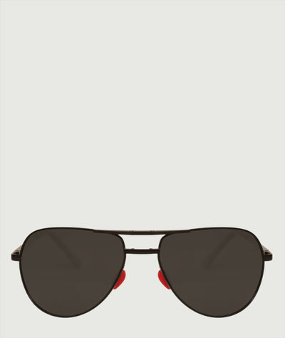 Black classic aviator sunglasses