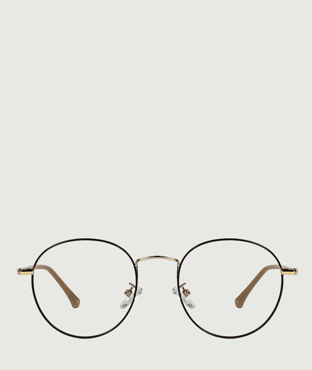 Round Computer, Anti Blue Light Glasses. Prescription Frame Glasses
