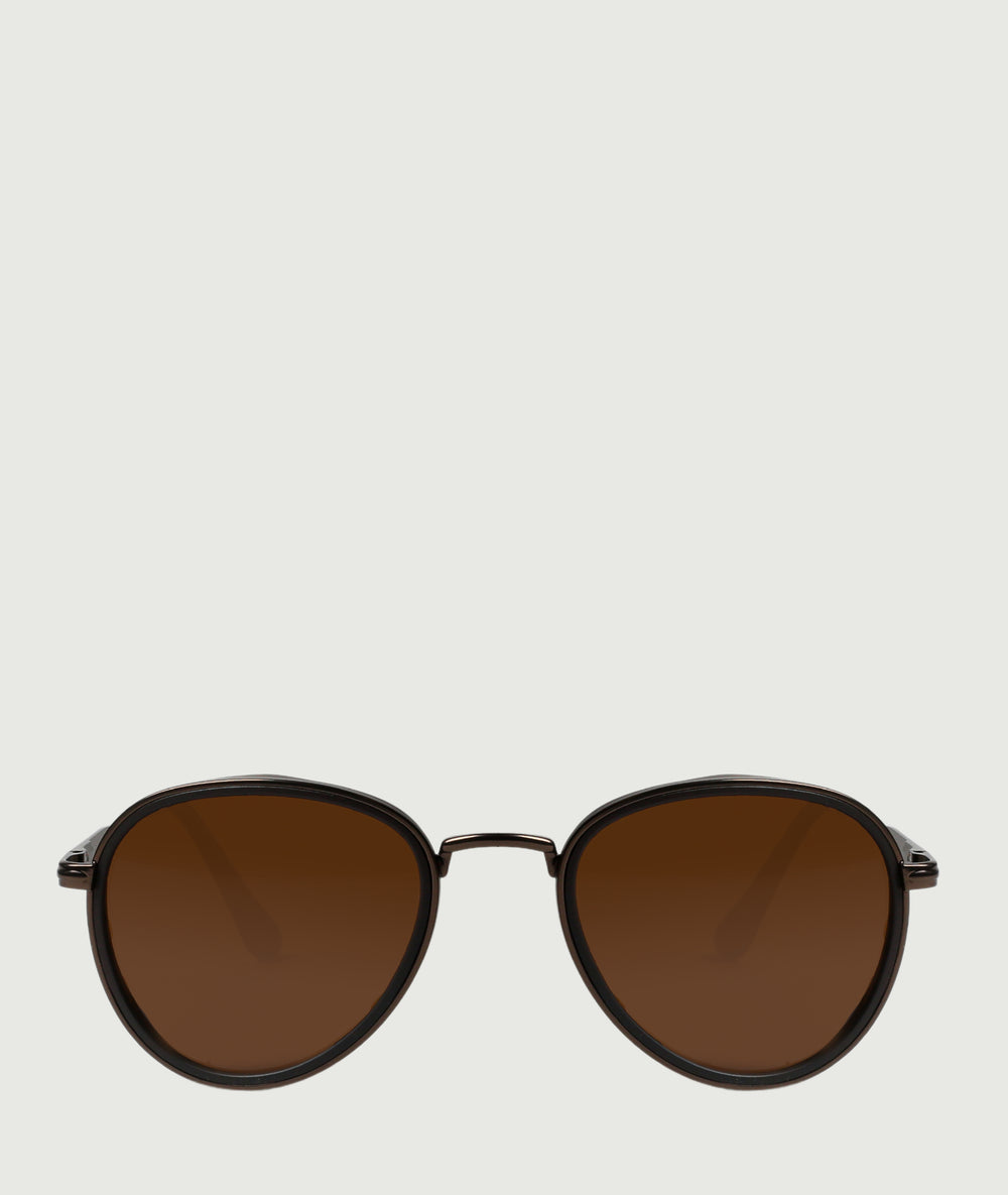 Classic Men's and Women's Round Metal sunglasses

