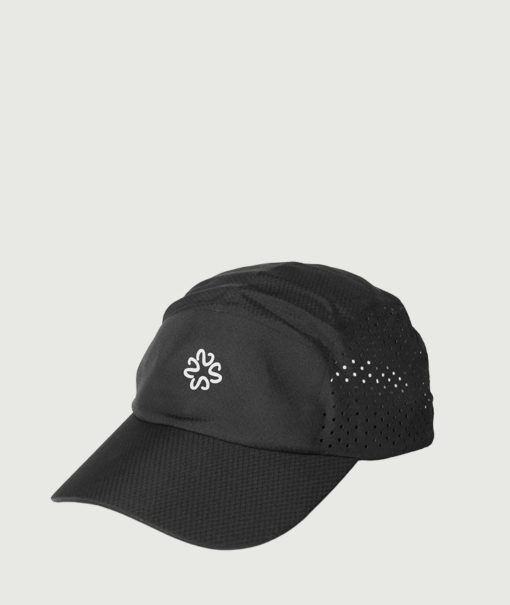 Black dry fit sports cap