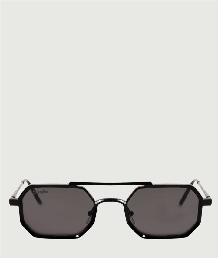 Hope-SUNGLASSES-round-Black-Superfine