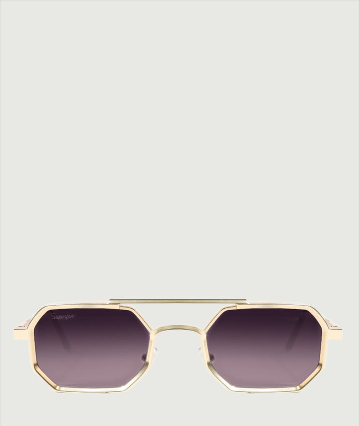 Hope-SUNGLASSES-round-Gold-Superfine