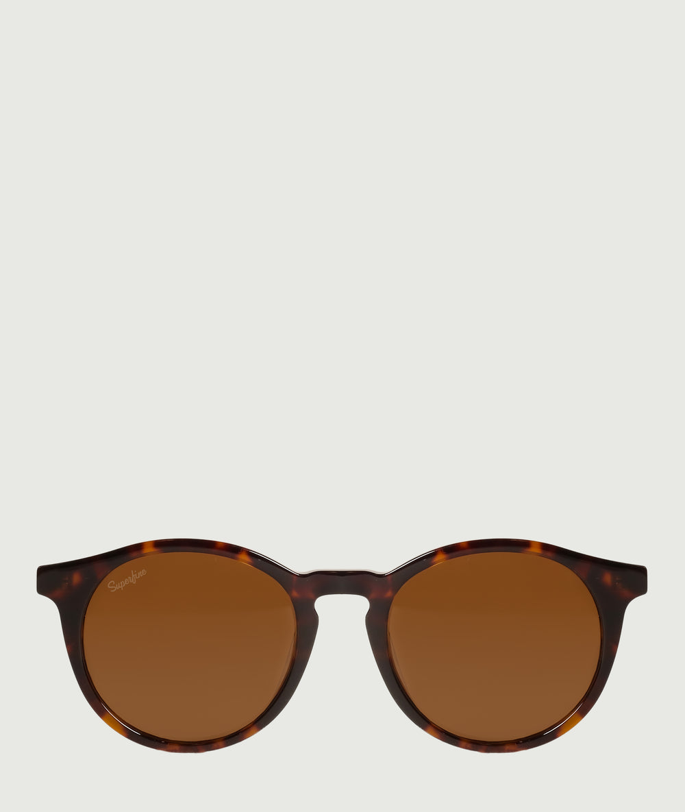 Riri-SUNGLASSES-round-Gloss Demi-Superfine